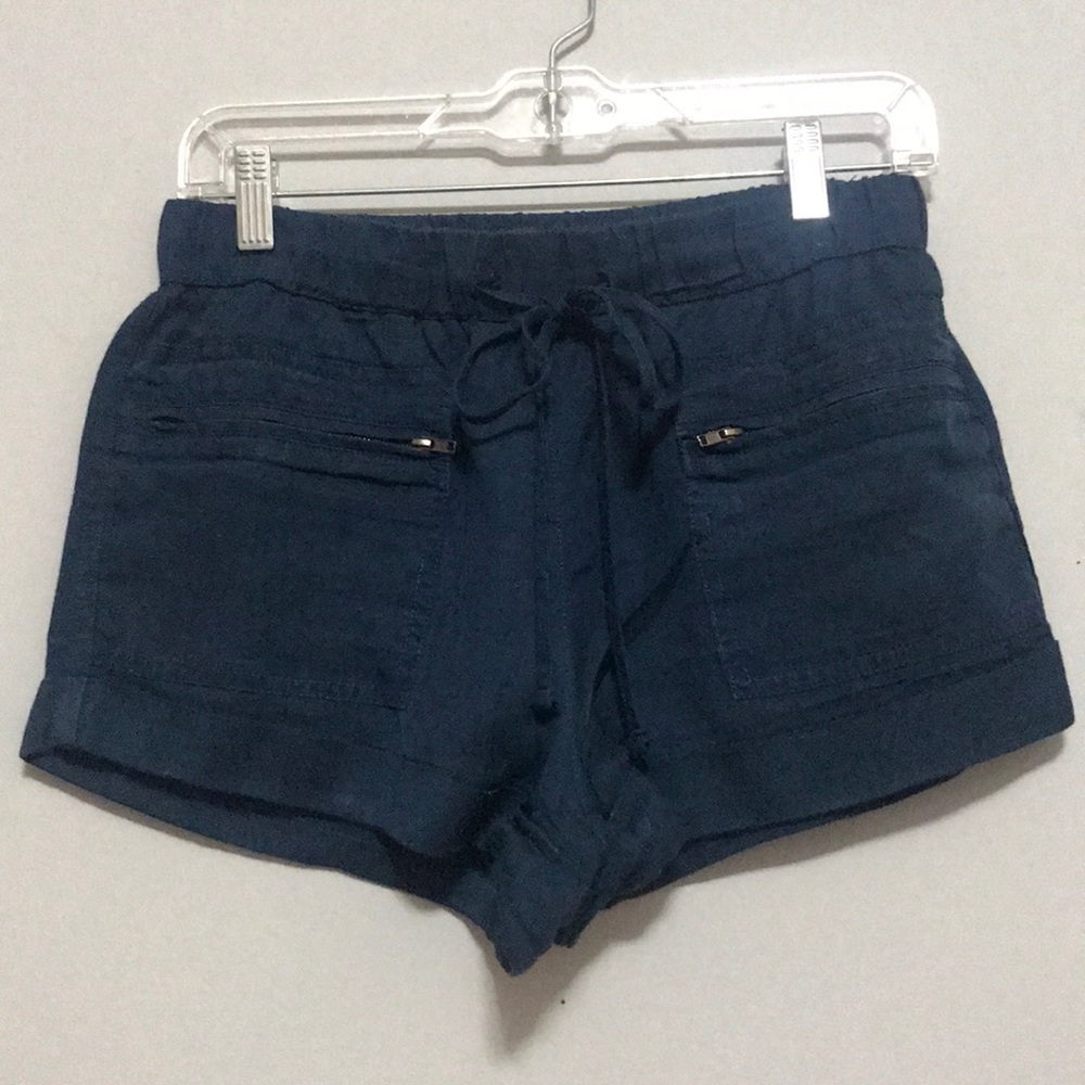 Forever 21 high rise Linen Rayon Shorts